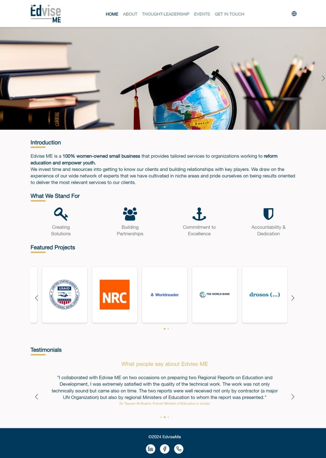 EdivseMe Website
