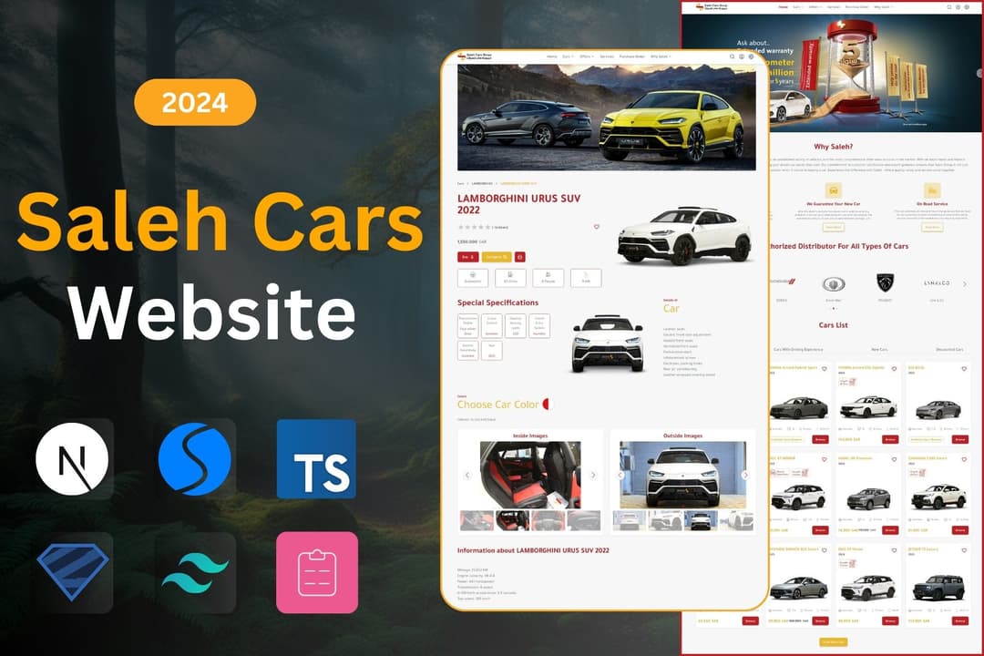 Saleh Cars Website