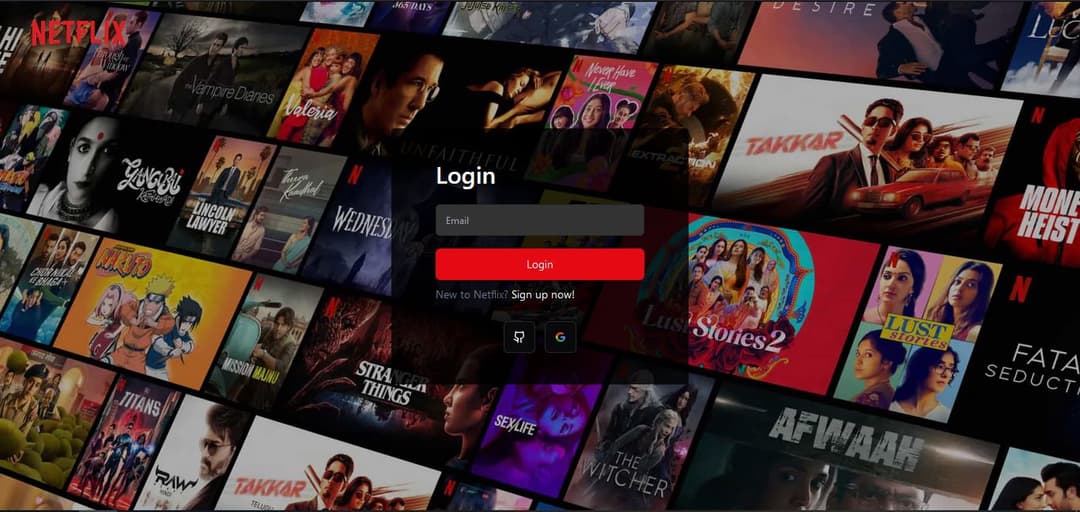 NETFLIX Website