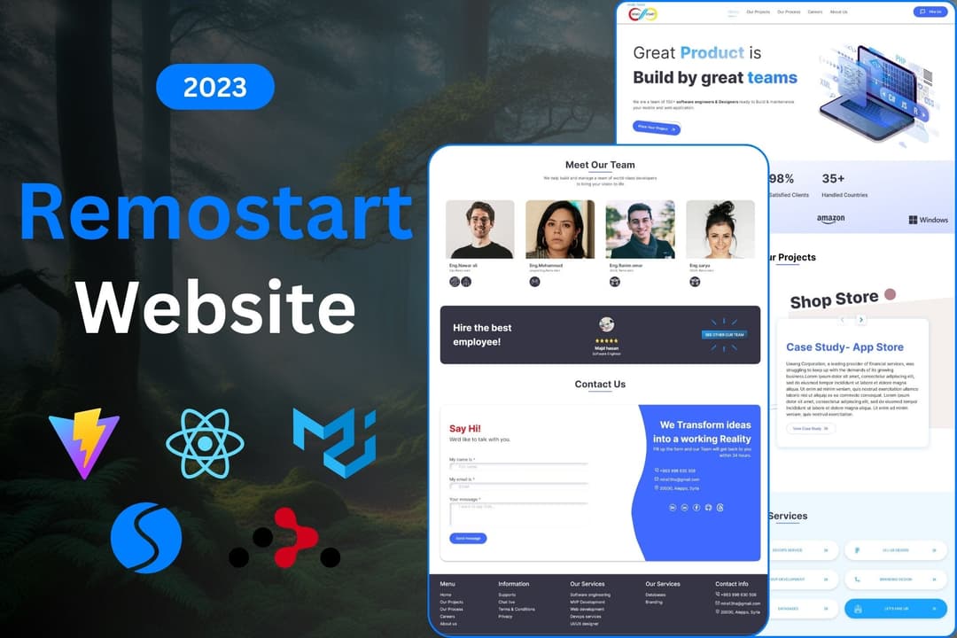 Remostart Website